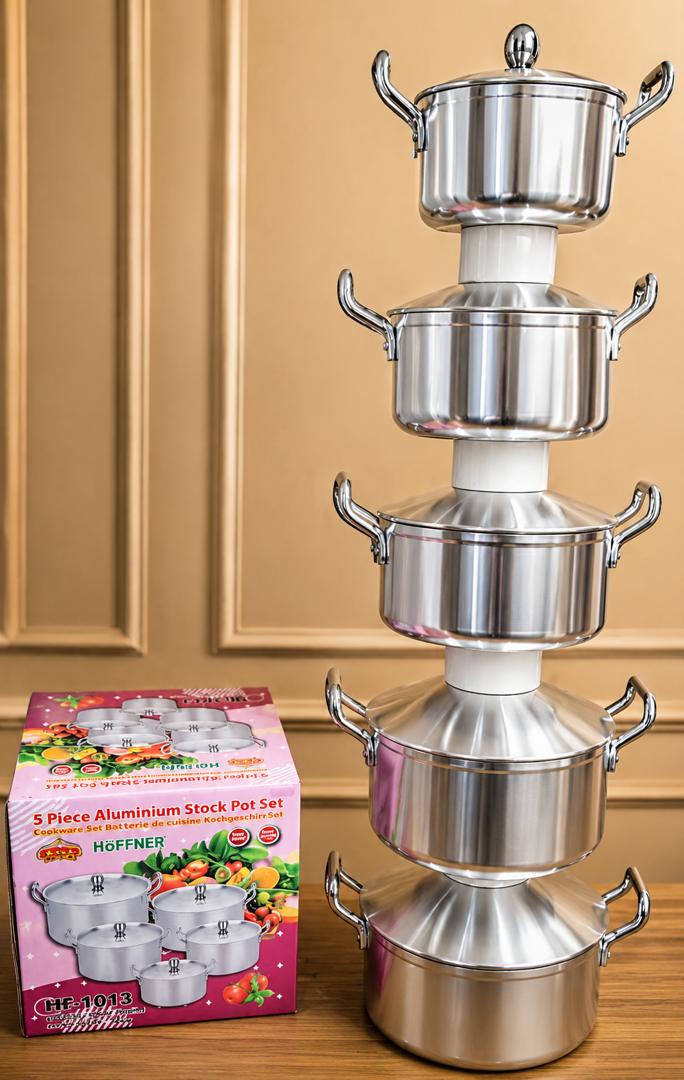 Aluminium stock pot