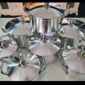 7pcs thick set of pots