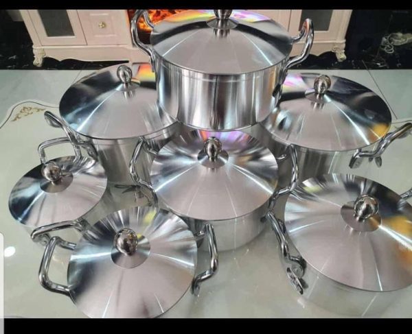 7pcs thick set of pots