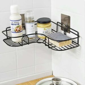 Bathroom single layer rack